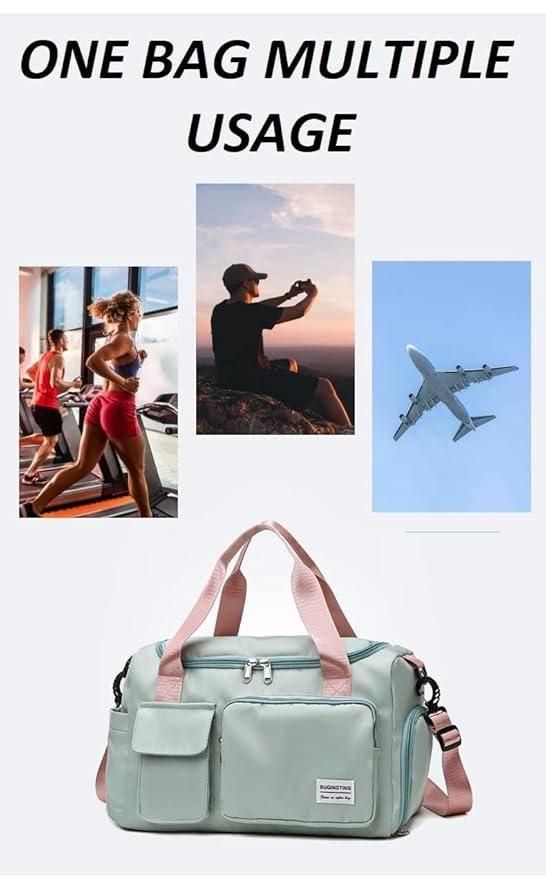 IRON FIST GYM Duffle Bag with Shoe Compartment